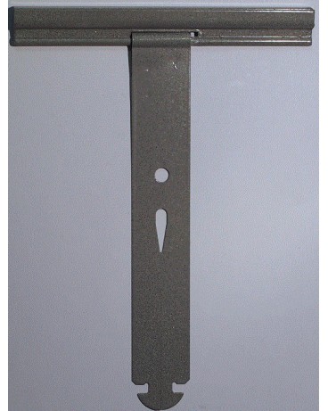 Attache tablier à clipper pour tube octo 40 et 60 pour lames épaisseur 8mm