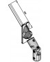 Passe caisson blanc pour manivelle Ø12/ tige 6 Pans 10 L 500mm